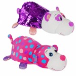 Вывернушка Блеск с паетками 30 см Панда-Обезьянка 1TOY Вывернушка Блеск с паетками 30 см Панда-Обезьянка 1TOY