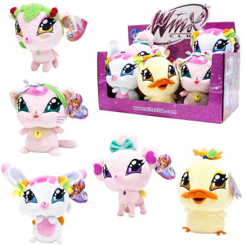 Winx Питомцы мягк. 18-20см, 6в., бирка 1TOY