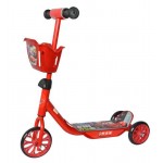 Самокат 3х колесный Disney Тачки 1TOY Самокат 3х колесный Disney Тачки 1TOY