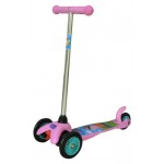 Самокат 3х колесный Peppa управление наклоном 1TOY Самокат 3х колесный Peppa управление наклоном 1TOY